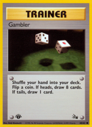 Gambler - 1st Edition Fossil