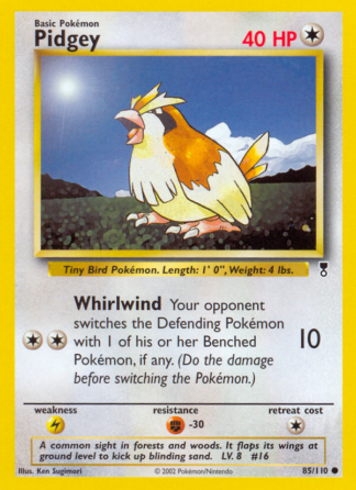 Pidgey - Legendary Collection