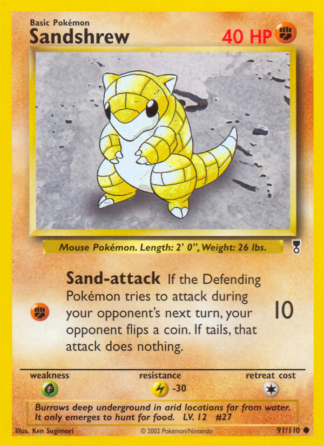 Sandshrew - Legendary Collection