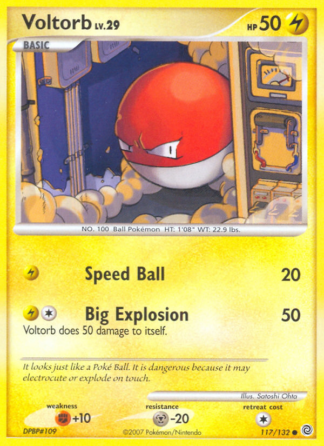 Voltorb Reverse - Secret Wonders