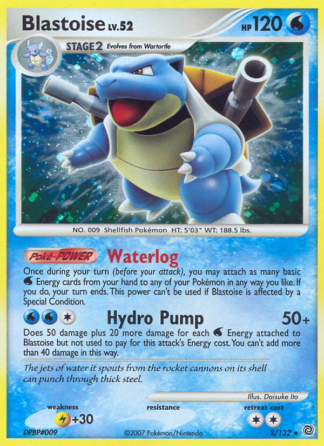 Blastoise Reverse - Secret Wonders