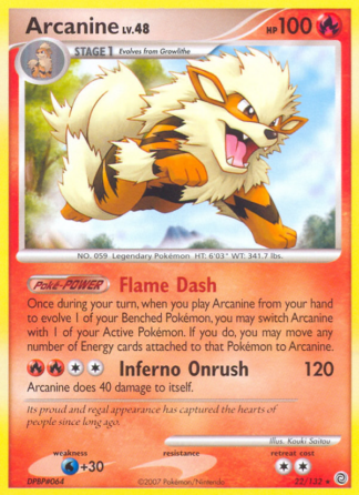 Arcanine Reverse - Secret Wonders