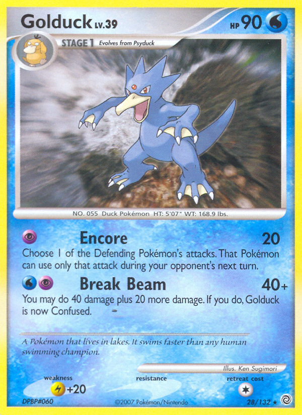 Golduck Reverse - Secret Wonders