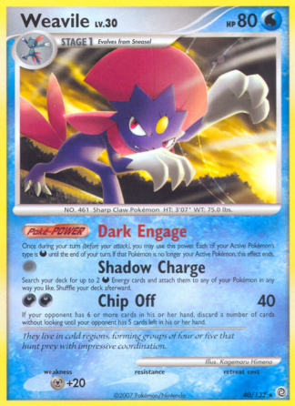 Weavile Reverse - Secret Wonders