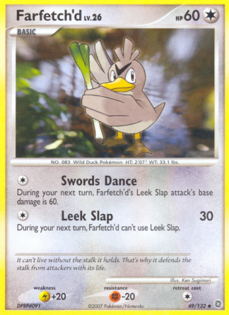 Farfetch'd Reverse - Secret Wonders