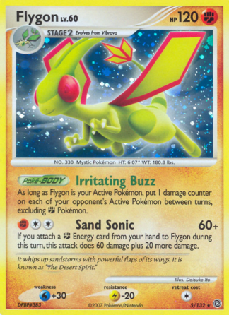 Flygon Reverse - Secret Wonders