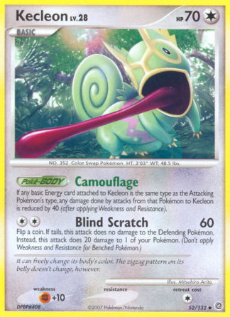 Kecleon Reverse - Secret Wonders