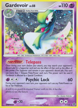 Gardevoir Reverse - Secret Wonders