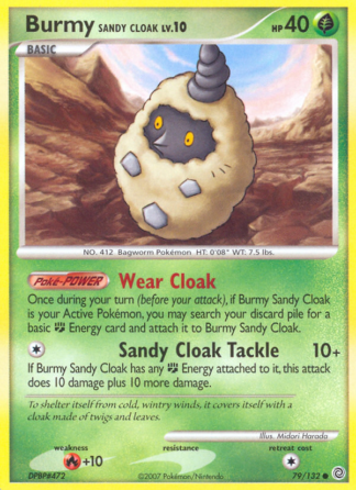 Burmy Sandy Cloak Reverse - Secret Wonders