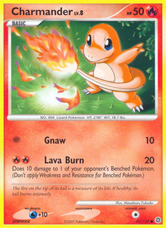 Charmander Reverse - Secret Wonders