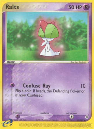 Ralts Reverse - Ruby & Sapphire