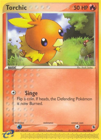 Torchic Reverse - Ruby & Sapphire