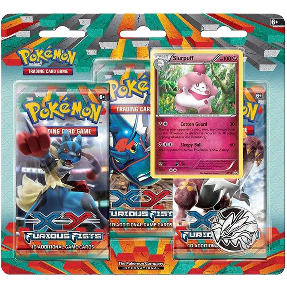 Furious Fists 3-Pack Blister Slurpuff Promo