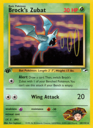 Brock's Zubat - Gym Heroes