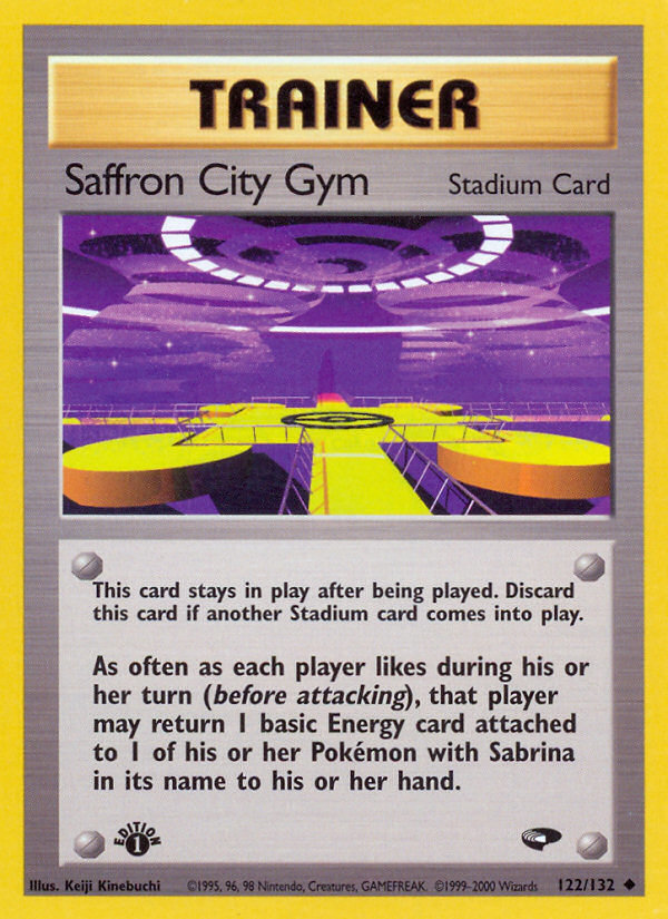 Saffron City Gym - 1st Edition Gym Challenge