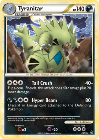 Tyranitar - HS—Unleashed