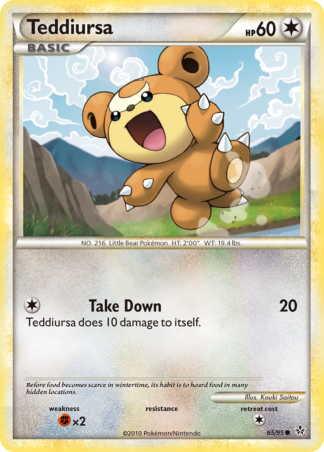 Teddiursa Reverse - HS—Unleashed
