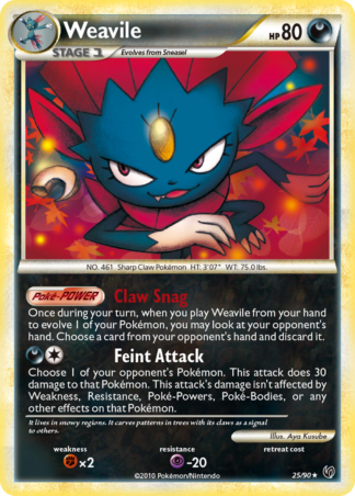Weavile Reverse - HS—Undaunted