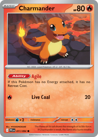 Charmander Reverse - Phantasmal Flames