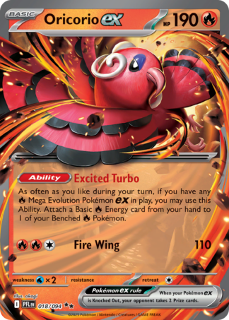 Oricorio ex - Phantasmal Flames