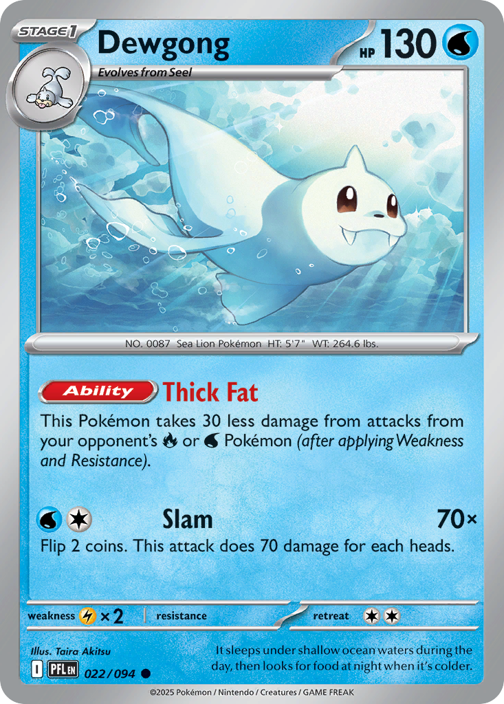 Dewgong Reverse - Phantasmal Flames