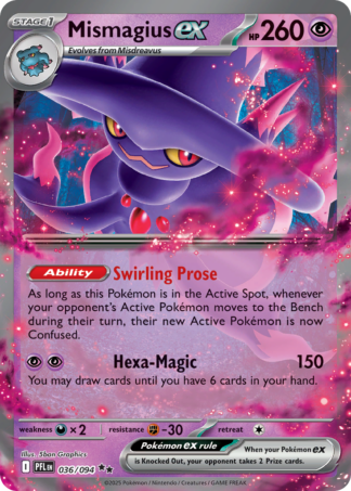 Mismagius ex - Phantasmal Flames