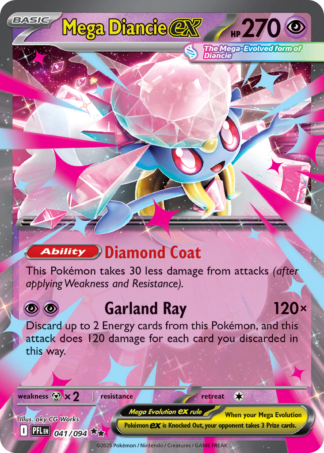 Mega Diancie ex - Phantasmal Flames