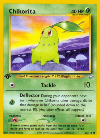 Chikorita - 1st Edition Neo Genesis