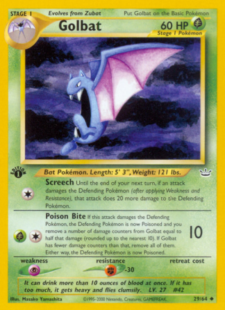 Golbat - Neo Revelation