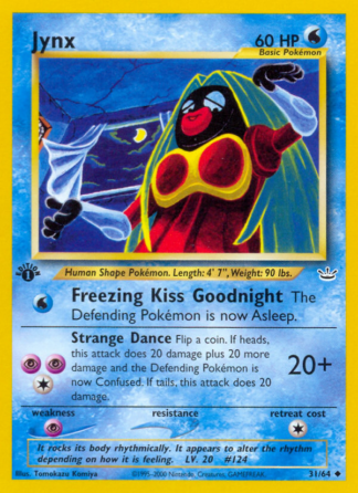 Jynx - 1st Edition Neo Revelation