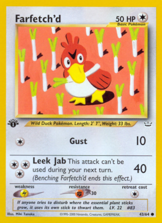 Farfetch'd - Neo Revelation