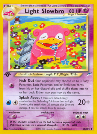 Light Slowbro - 1st Edition Neo Destiny