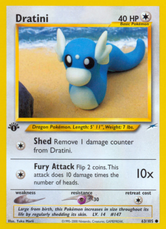 Dratini - 1st Edition Neo Destiny
