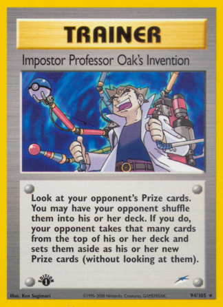 Impostor Professor Oak's Invention - Neo Destiny