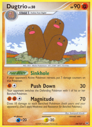 Dugtrio - Platinum
