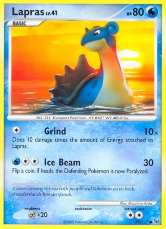 Lapras Reverse - Platinum