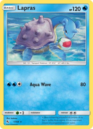 Lapras Reverse - Hidden Fates