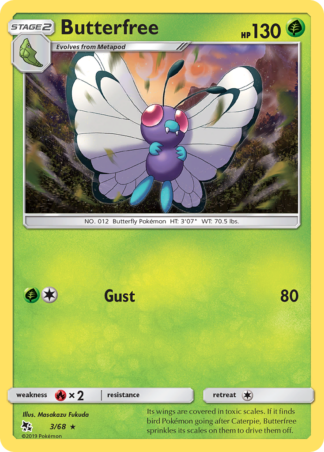 Butterfree Reverse - Hidden Fates
