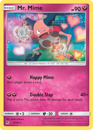 Mr. Mime Reverse - Hidden Fates
