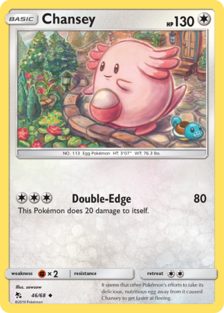 Chansey Reverse - Hidden Fates