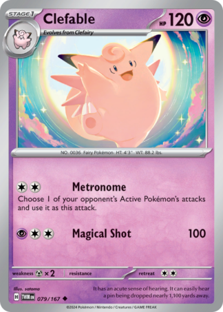 Clefable Reverse - Twilight Masquerade