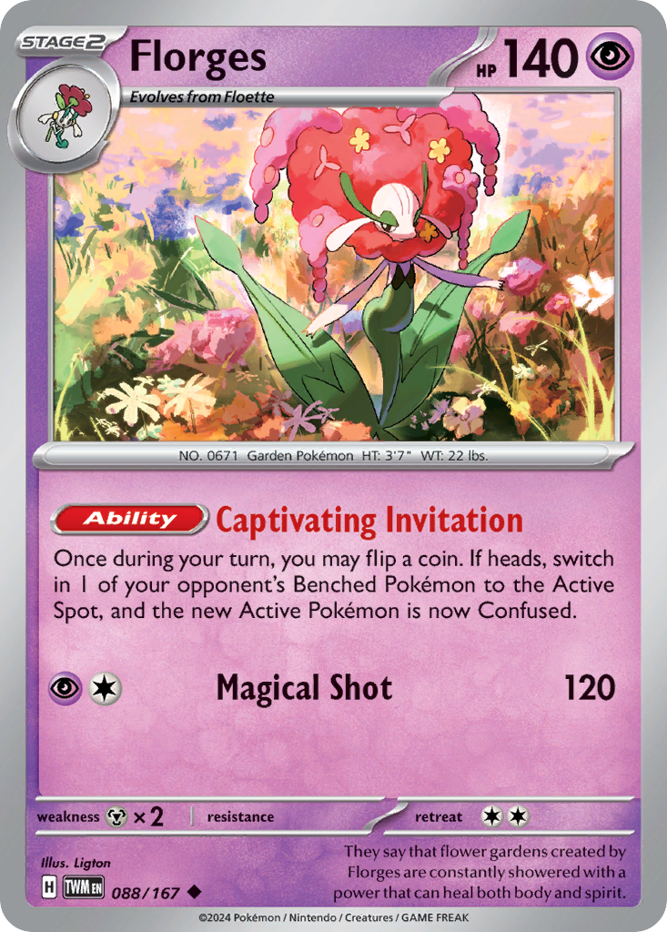 Florges Reverse - Twilight Masquerade