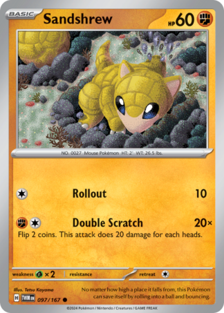 Sandshrew Reverse - Twilight Masquerade