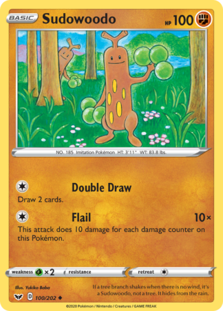 Sudowoodo Reverse - Sword & Shield