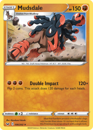 Mudsdale Reverse - Sword & Shield