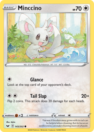Minccino Reverse - Sword & Shield