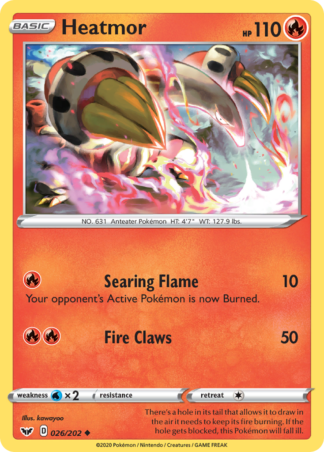 Heatmor Reverse - Sword & Shield