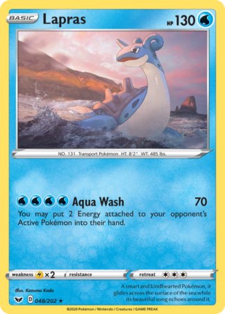 Lapras Reverse - Sword & Shield
