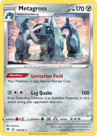Metagross Reverse - Vivid Voltage