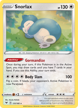 Snorlax Reverse - Vivid Voltage
